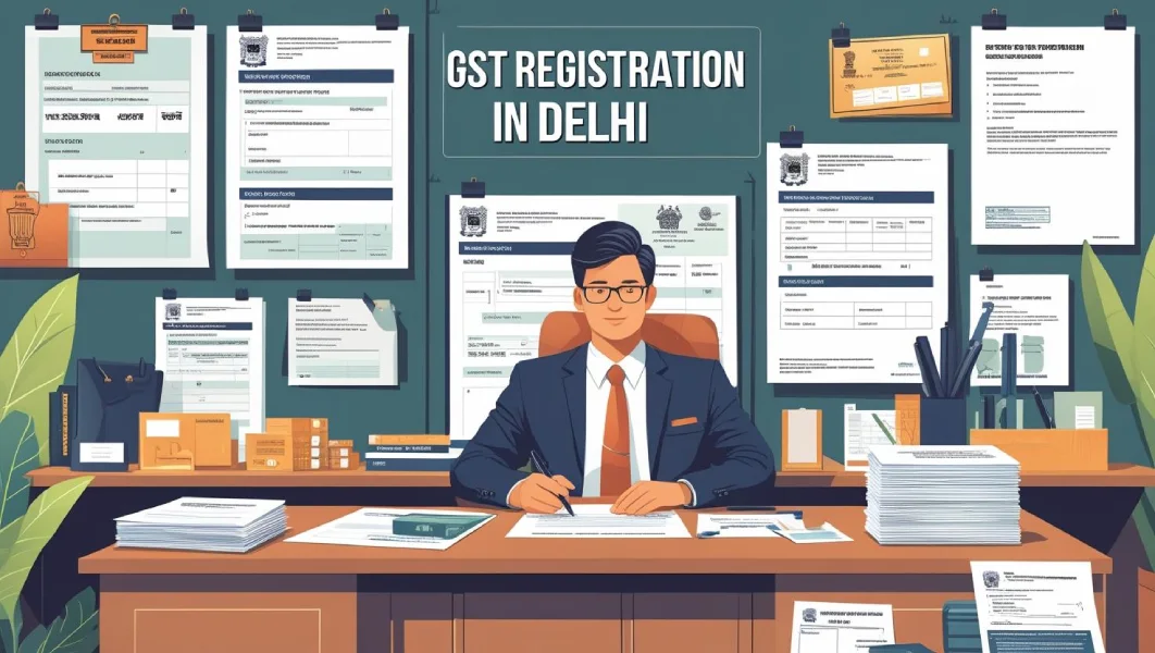 GST Registration in Delhi - efiling company 